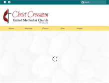 Tablet Screenshot of christcrossman.org